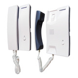 Commax Kit De 2 Interfonos Con Intercomunicación De 12 Volts