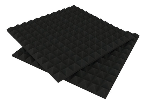 Pack X 1 U Panel Acústico Acuflex Piramide 50x50x3 Cm