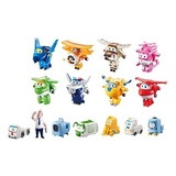 Super Wings - Transform-a-bots World Airport Crew | Paquete 
