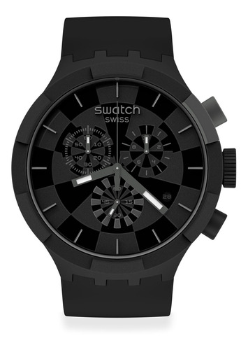 Reloj Swatch Checkpoint Black Sb02b400