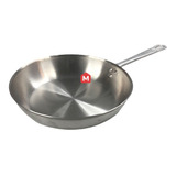 Sarten Gastronomica Aluminio Puro 24 Cm Reforzada Almandoz 