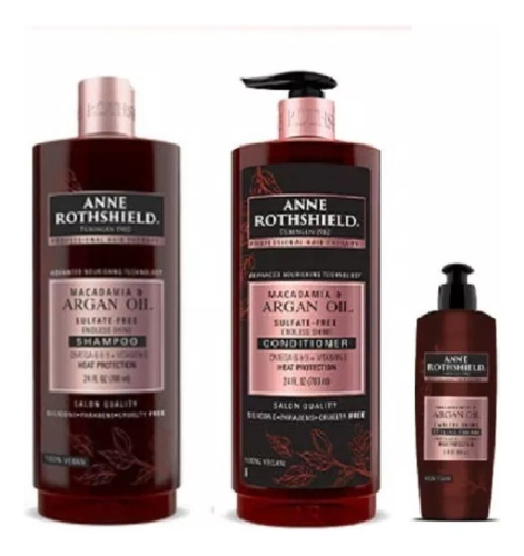 Anne Rothshield Shampoo Acondicionador Crema Peinar 150ml