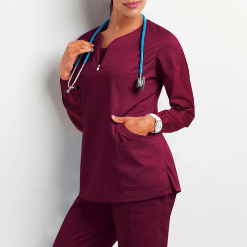 Conjunto De Calças Femininas Scrubs Uniform Women V Nurse Bl
