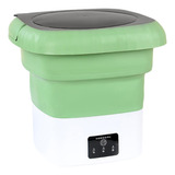 Lavadora Portátil Mini Lavadora Que Ahorra Espacio Verde
