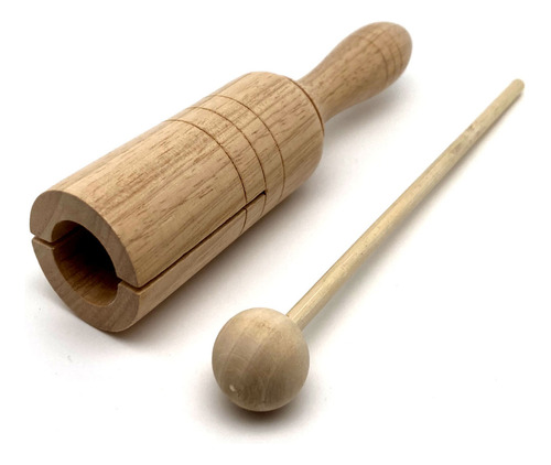 Instrumento Musical De Percusión Clave Campana De Madera