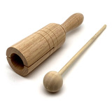 Instrumento Musical De Percusión Clave Campana De Madera