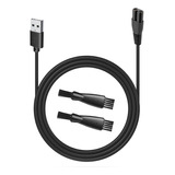 Uijino Cable De Carga Usb Compatible Con Afeitadora Freebird