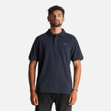 Polera First Class Elastic Polo Azul Noche Lippi