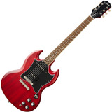 Guitarra EpiPhone Sg Classic Worn P90 Worn Cherry