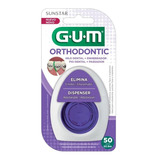 Gum Hilo Dental Orthodontic Floss 50m
