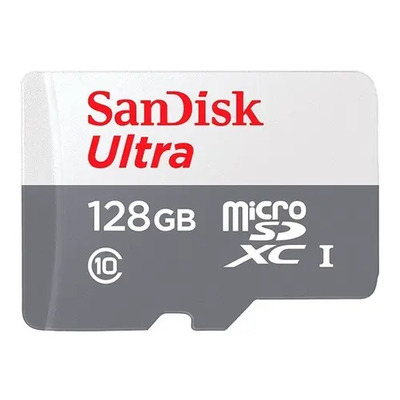 SanDisk Ultra Memoria Micro Sd de 128GB 100mbps | Envío gratis