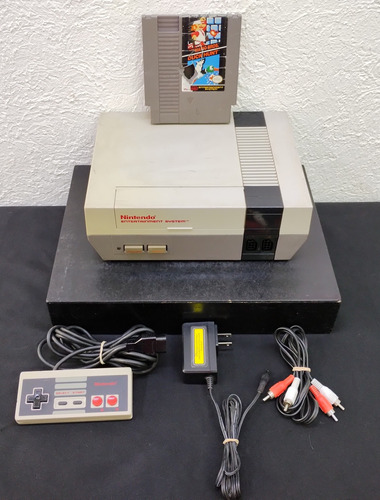 Consola Nintendo Nes Vintage 1985 Control + Mario Duck Hunt 