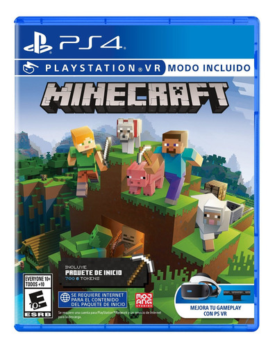 Minecraft Starter Collection Formato Físico Ps4 Original