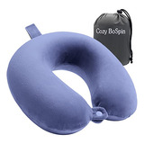 Cozy Bospin Almohada De Viaje De Espuma Viscoelástica: Almo