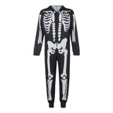 Pijama Skeleton Family Para Mujer, Disfraz De Halloween