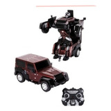 Troopers Assembly Transformers Control Remoto Jeep Rojo