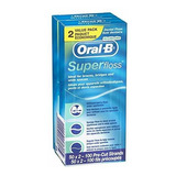 Oral-b De Super Floss Pre-cut Hilos, Menta, 50 Conde, Paquet