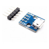 Modulo Energia Arduino 5v Micro Usb Adaptador Con Pinout