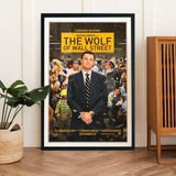 Cuadro 60x40 Peliculas - Lobo De Wall Street - Poster Cine