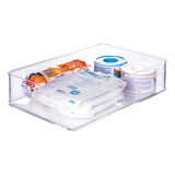 Organizador Retangular Encaixa 21,9x14,6x5,45cm - Plasutil