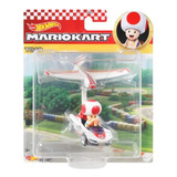 Coche Con Personajes Mario Kart Toad Fundido A Presión Hot W