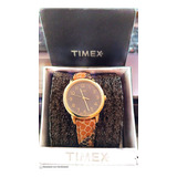 Remató Reloj Timex Original Para Dama.