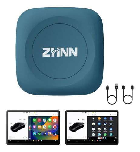 Zhnn - Adaptador Automático Inalámbrico Carplay Android Para