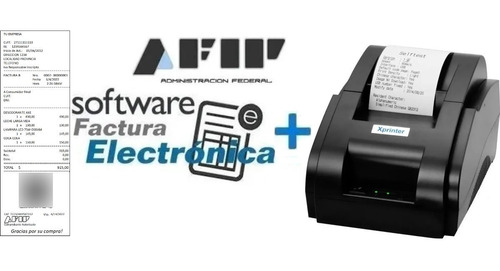 Impresora De Tickets-+ Factura Electrónica Afip +instalacion