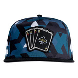 Gorra Jc Hats Poker Camo Agua Original Plana Original