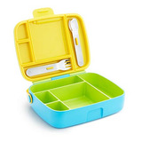 Munchkin Bento Box - Fiambrera Infantil, Color Verde