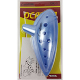 Flauta Ocarina Zelda Plásticas Abs Cor Azul