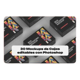 Plantillas 30 Mockups De Cajas Editables Con Photoshop