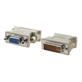 Adaptador Video Dvi 24+ 5 Macho  A Vga Dual Monitor