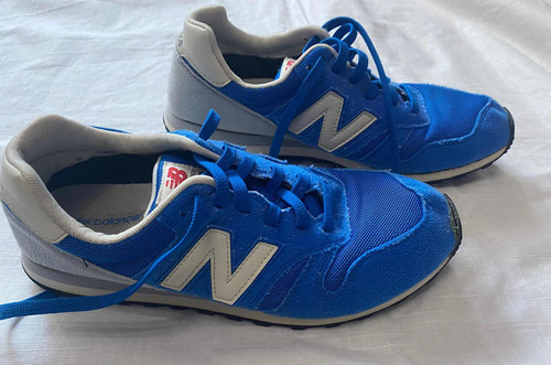 Zapatillas New Balance 42 Azul Francia Lona