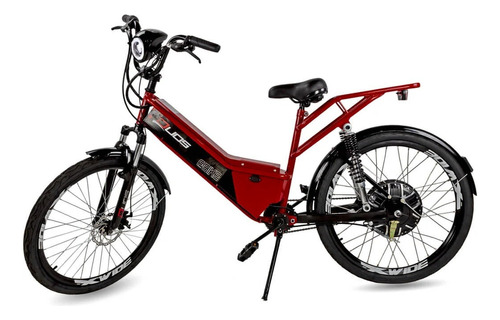 Bike Elétrica Duos Confort Full 800w Bateria Lítio Vermelho