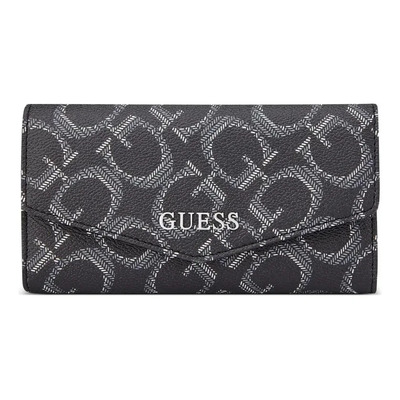 Cartera Guess Clutch Mujer Negro Suavizado N9817151-coa Negro Lisa Níquel