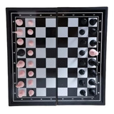 Tablero Ajedrez Juego Mesa Plegable Magnético Chess Portatil