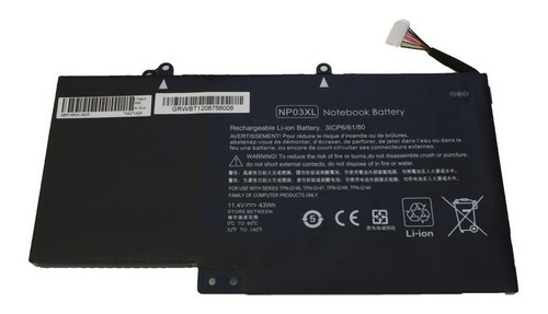 Bateria Compatible Con Hp Pavilion X360 13-a151nc Calidad A