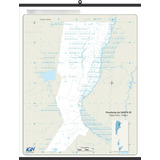 Mapa Prov. De Santa Fe Pizarra Blanca - Apto Marcador 90x70