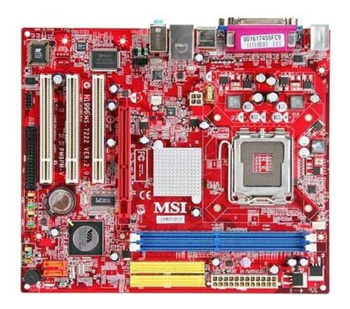 Tarjeta Madre Msi Pm8pm-v Pentium D Pentium 4 Socket Lga775