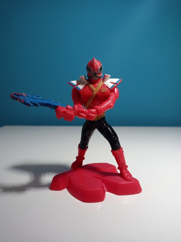 Muñeco Power Rangers Super Samurai Rojo