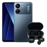 Poco C65 6/128gb Azul+ Audífonos Inalámbricos