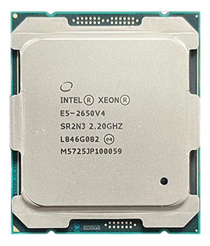 Processador Intel Xeon E5-2650 V4 Cm8066002031103  De 12 Núcleos E  2.9ghz De Frequência