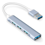 Hub Adaptador Multi-puerto Delgado De 4 Puertos Usb 3.0