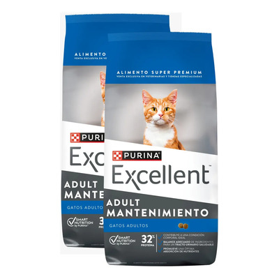 Excellent Formula Gato Adulto Mantenimiento 2 X 15 Kg - H T