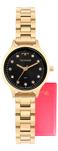 Relógio Technos Feminino Elegance Mini Dourado Gl32aj/1p
