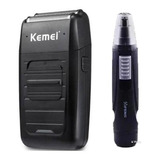 Máquina De Barbear Shaver Kemei Km 1102 Bivolt