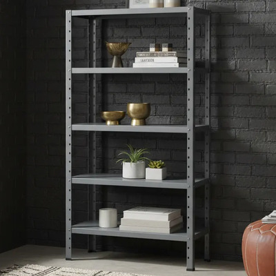 Estantería Metálica Almaprac Gris 60x30x120 cm 3 Piezas 160kg | Envío gratis