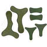 Kit De Pantalas Para Massagem Corporal E Facial