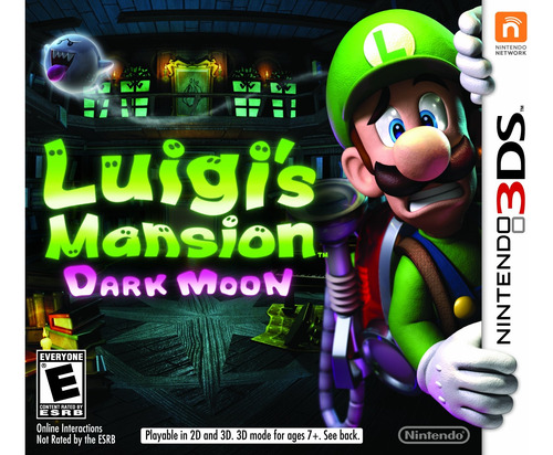 Jogo Luigis Mansion Dark Moon Nintendo 3ds